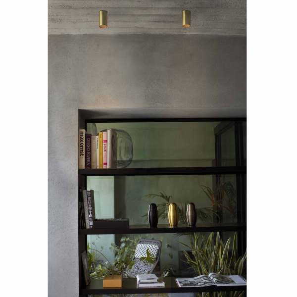 Потолочный светильник Stan сатиновый золотой от интернет-магазина IDODOM.RU