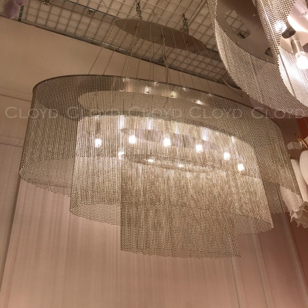 Люстра Cloyd ONASSIS C10 / шир. 100 см - никель сатин (арт.11462) от интернет-магазина IDODOM.RU