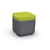 Пуф Grace цвета черный гранит, аксессуар зеленого цвета