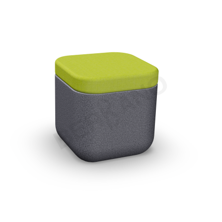 Пуф Grace Black Granite, Green