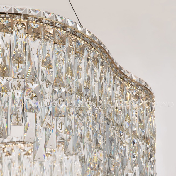 Люстра Cloyd ANTREA-A C1 / Ø80 см - золото (арт.11471) от интернет-магазина IDODOM.RU