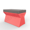 Скамейка X-seat Line Chili Red, Graphite