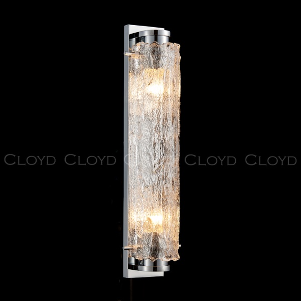 Бра Cloyd AMUNDSEN W2 / выс. 42 см - хром (арт.20440) от интернет-магазина IDODOM.RU