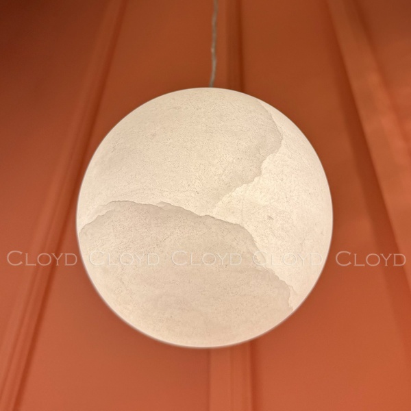 Подвесной светильник Cloyd ORIONIS P1 / выс. 12 см - алебастр - латунь (арт.12353) от интернет-магазина IDODOM.RU