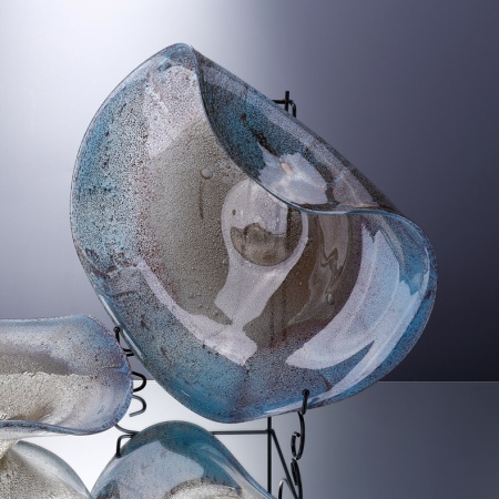 Ваза Cloyd BOYOMA Vase / шир. 46 см - сер. стекло (арт.50035) от интернет-магазина IDODOM.RU