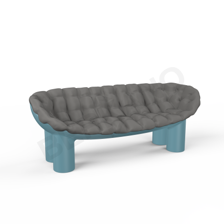 Диван SLON Blue Pine, Graphite