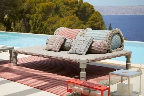 Подушка GL Checks blue 45x45 от интернет-магазина IDODOM.RU