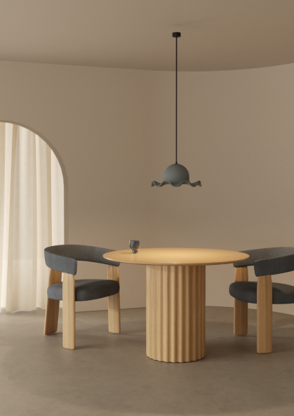 Подвесной светильник Chapeu черный металл от интернет-магазина IDODOM.RU