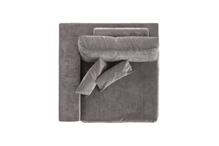 Модуль диван Элизиум угловой - Эконом микровелюр