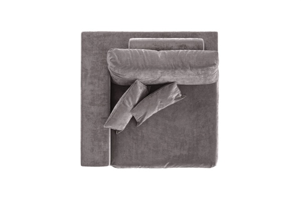 Модуль диван Элизиум угловой - Эконом микровелюр