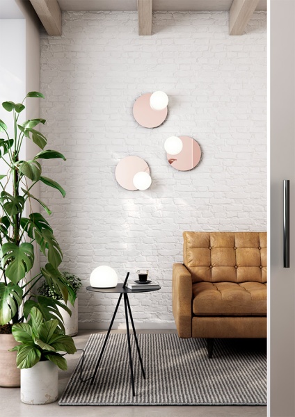 Бра с зеркалом Circ CIR_3702 от интернет-магазина IDODOM.RU