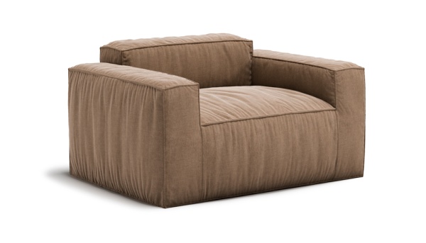 Модуль диван Фри 117 - Эконом микровелюр