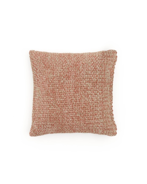 Чехол для подушки Tivra из бежевого хлопка и джута 45 x 45 см от интернет-магазина IDODOM.RU