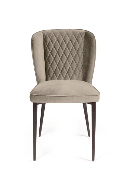 Стул Next, бархат пепельно-бежевый 25 от интернет-магазина IDODOM.RU