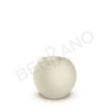 Кашпо Terra 50 Bone коричневого цвета