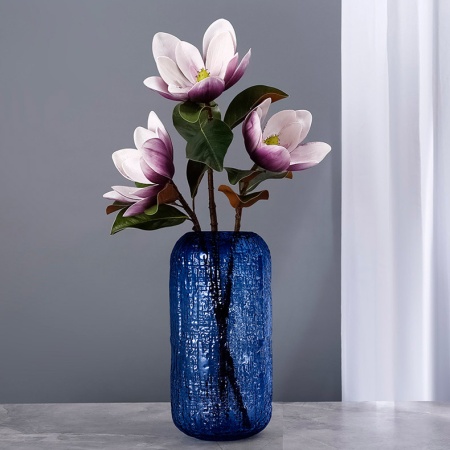 Ваза Cloyd KOWO Vase / выс. 34 см - синее стекло (арт.50021) от интернет-магазина IDODOM.RU
