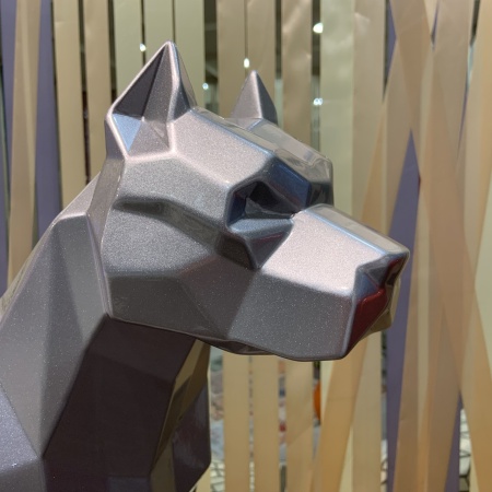 Питбуль.   Финиш: Окрашивание по каталогу цветов Rall. Цвет: серебристый глянец. от интернет-магазина IDODOM.RU