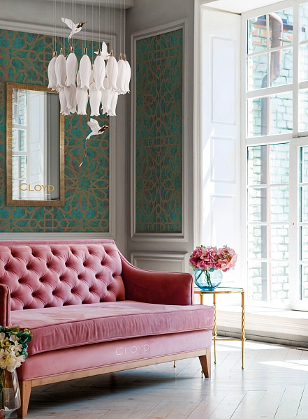 Люстра Cloyd ARGANA C30 / Ø60 см - керамика - E14 - белый (арт.11236) от интернет-магазина IDODOM.RU