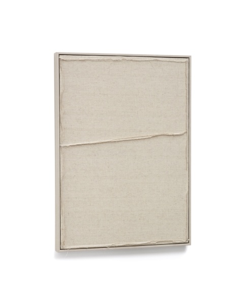 Maha Картина Белая с горизонтальной линией 52 х 72 см от интернет-магазина IDODOM.RU