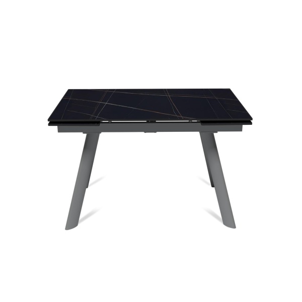 Стол раскладной Stone (120+30+30), керамика матовая Black Gold от интернет-магазина IDODOM.RU