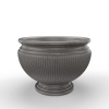 Кашпо Attica 30 Gray Granite
