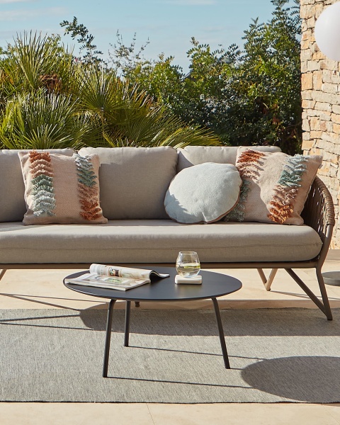 Журнальный столик Ulrich Ø70 черный от интернет-магазина IDODOM.RU