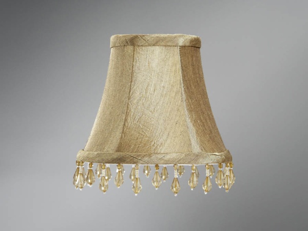 Бежевый абажур с бахромой Schuller от интернет-магазина IDODOM.RU