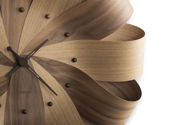 Часы Nomon Brisa Mixto / стрелки из ореха от интернет-магазина IDODOM.RU