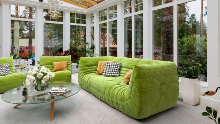 Кресло ДеФранс™️ 1-местное - Примавера шенилл