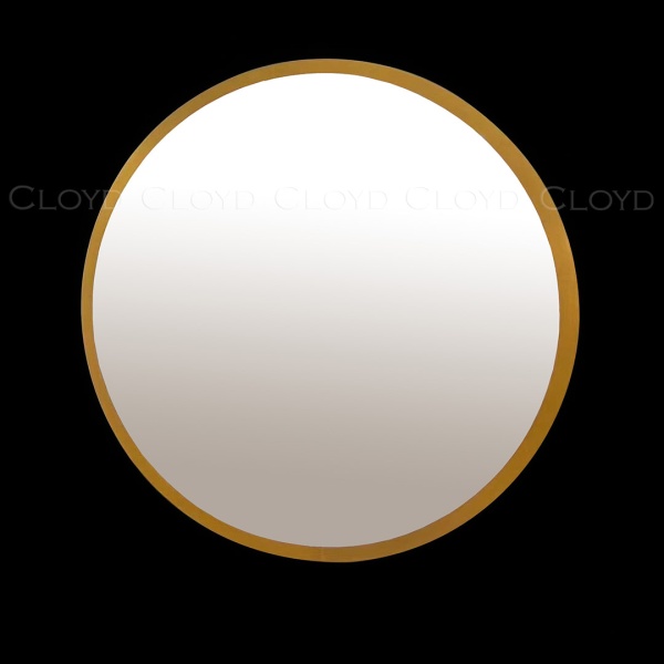 Зеркало Cloyd EDEL-B Mirror / Ø80 см - кварц - латунь (арт.50187) от интернет-магазина IDODOM.RU