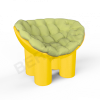 Кресло SLON Yellow, Green