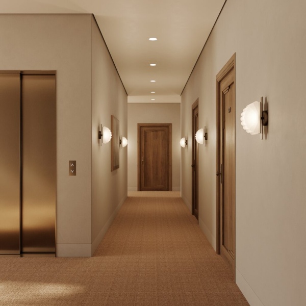 Настенный светильник Gina золотой металл от интернет-магазина IDODOM.RU