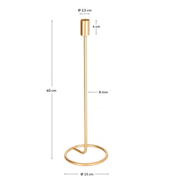 Подсвечник Babirye большой от интернет-магазина IDODOM.RU
