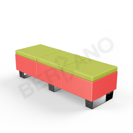 Скамейка Brick 180 Chili Red, Green