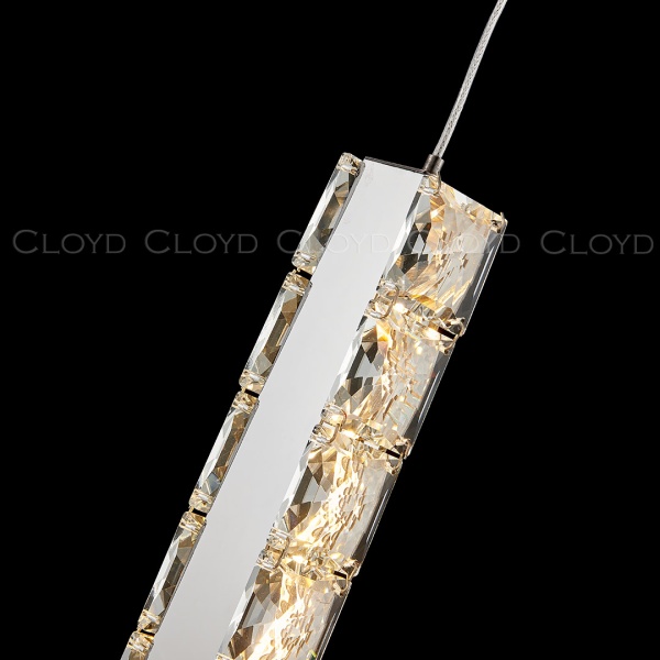 Подвесной светильник Cloyd ELATA P1 / выс. 38 см - хром (арт.11559) от интернет-магазина IDODOM.RU