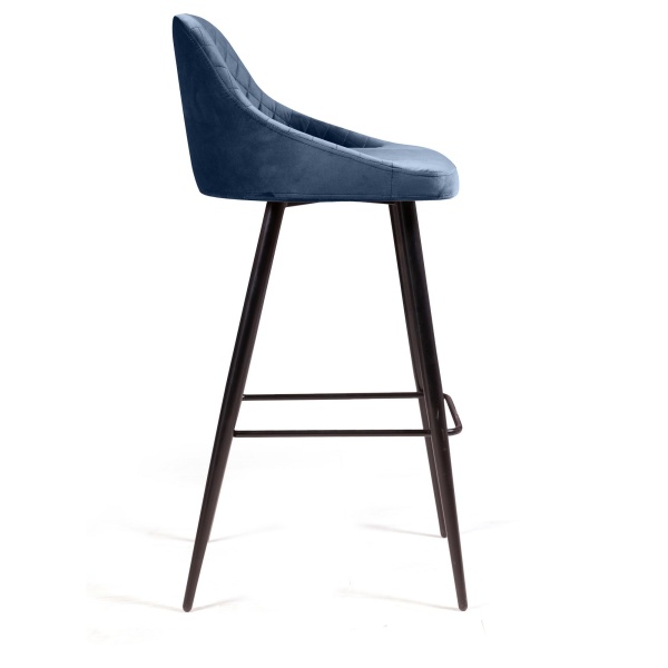 Стул барный Douglas ромб, бархат синий 29 от интернет-магазина IDODOM.RU