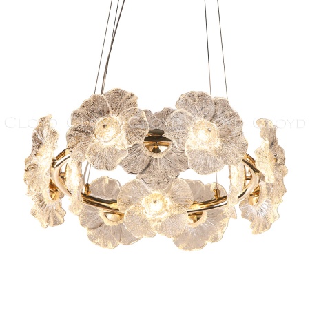 Люстра Cloyd SHAMBALA-B C1 / Ø63 см - золото (арт.11495) от интернет-магазина IDODOM.RU