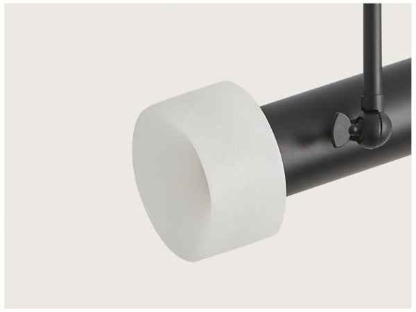 Торшер Focus черный - алебастр от интернет-магазина IDODOM.RU