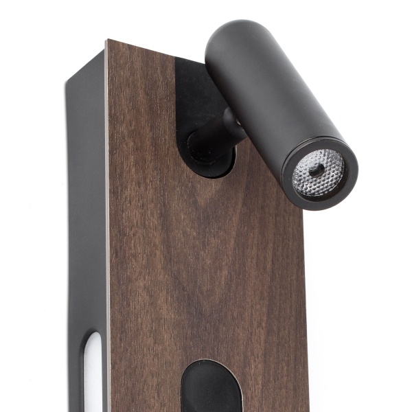 Бра с ридером Magos орех от интернет-магазина IDODOM.RU