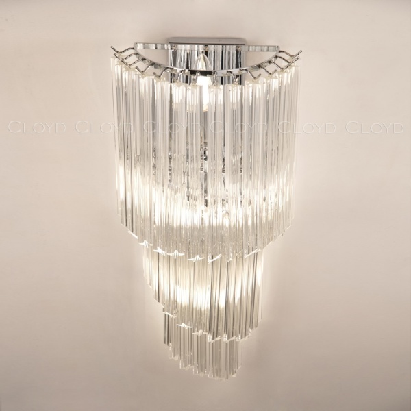 Бра Cloyd EVOLUTE-A W4 / выс. 60 см - хром (арт.20156) от интернет-магазина IDODOM.RU