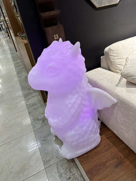 Светящийся Дракон Светильник Deimos белого цвета от интернет-магазина IDODOM.RU