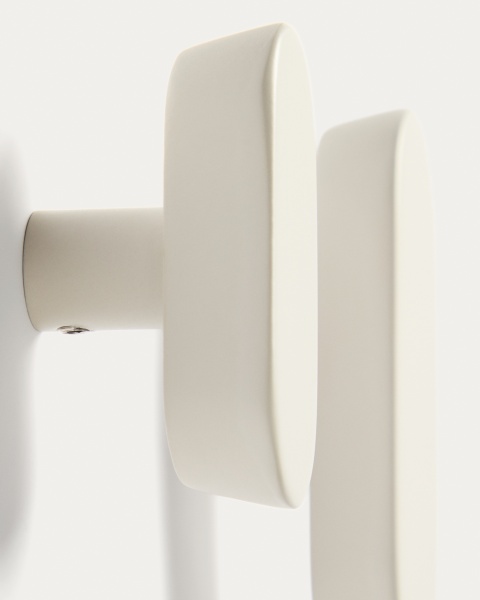 Набор из 2 вешалок Arely из бука с бежевым лаковым покрытием, 6,5 см/10 см от интернет-магазина IDODOM.RU