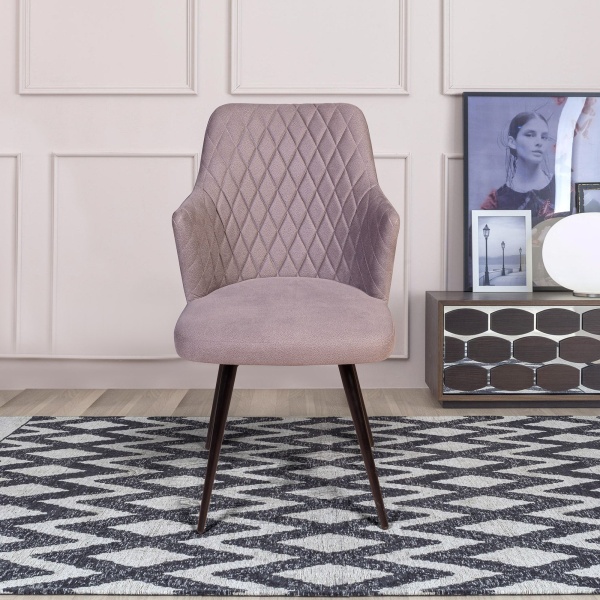 Стул поворотный на 90 градусов, функция возврата, антишум Hunt ромб, бархат пепельно-бежевый 25 / чёрный конус от интернет-магазина IDODOM.RU