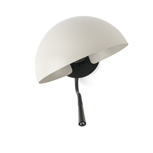 DOMINICA Бежевая лампа с аппликацией и считывателем от интернет-магазина IDODOM.RU