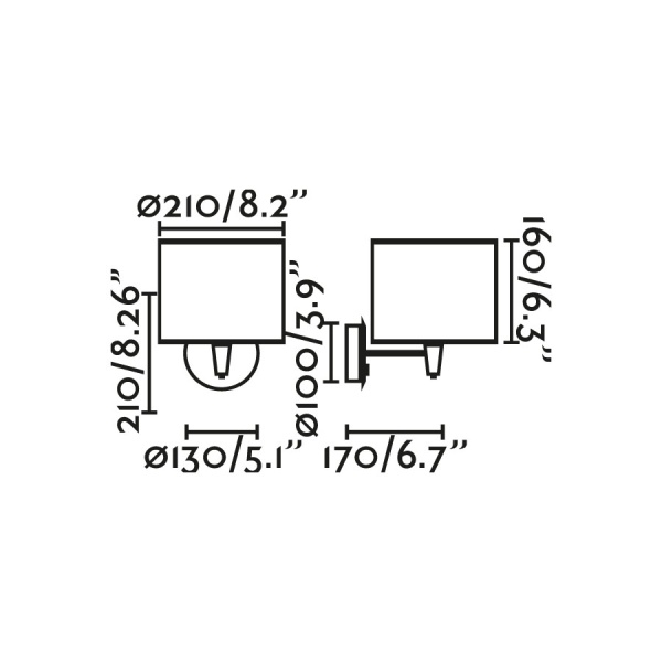 Бра Mambo черный/ротанг от интернет-магазина IDODOM.RU