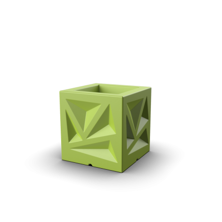 Кашпо Icelandic Cube DB Spring Green