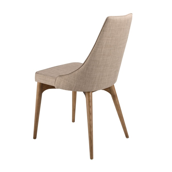 Стул Calidez DC631 /4032 с обивкой из ткани и ножками цвета ореха от интернет-магазина IDODOM.RU