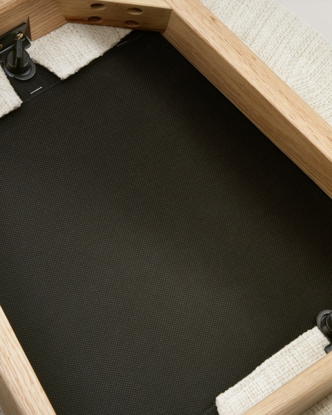 Чехол для стула Alocs из бежевого шенилла от интернет-магазина IDODOM.RU