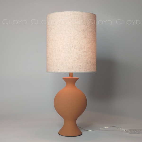 Настольная лампа Cloyd GARGANTUA-B T1 / выс. 59 см- красно-коричн. керамика (арт.30145) от интернет-магазина IDODOM.RU