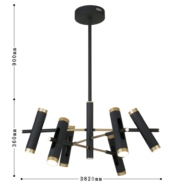 Подвесная люстра Duplex от интернет-магазина IDODOM.RU